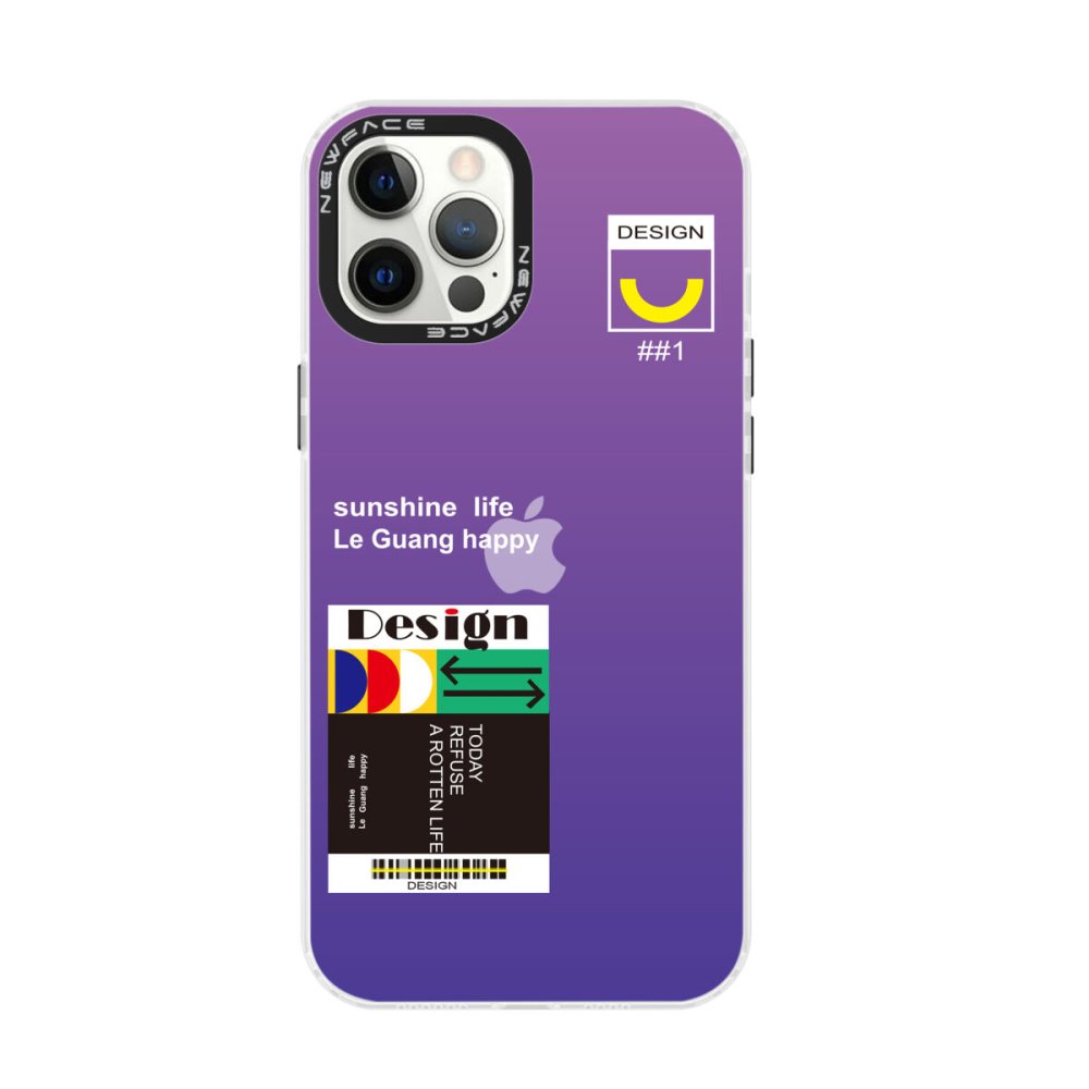  iPhone 12 Pro Max Kılıf Estoril Desenli Kapak - Estoril - 4