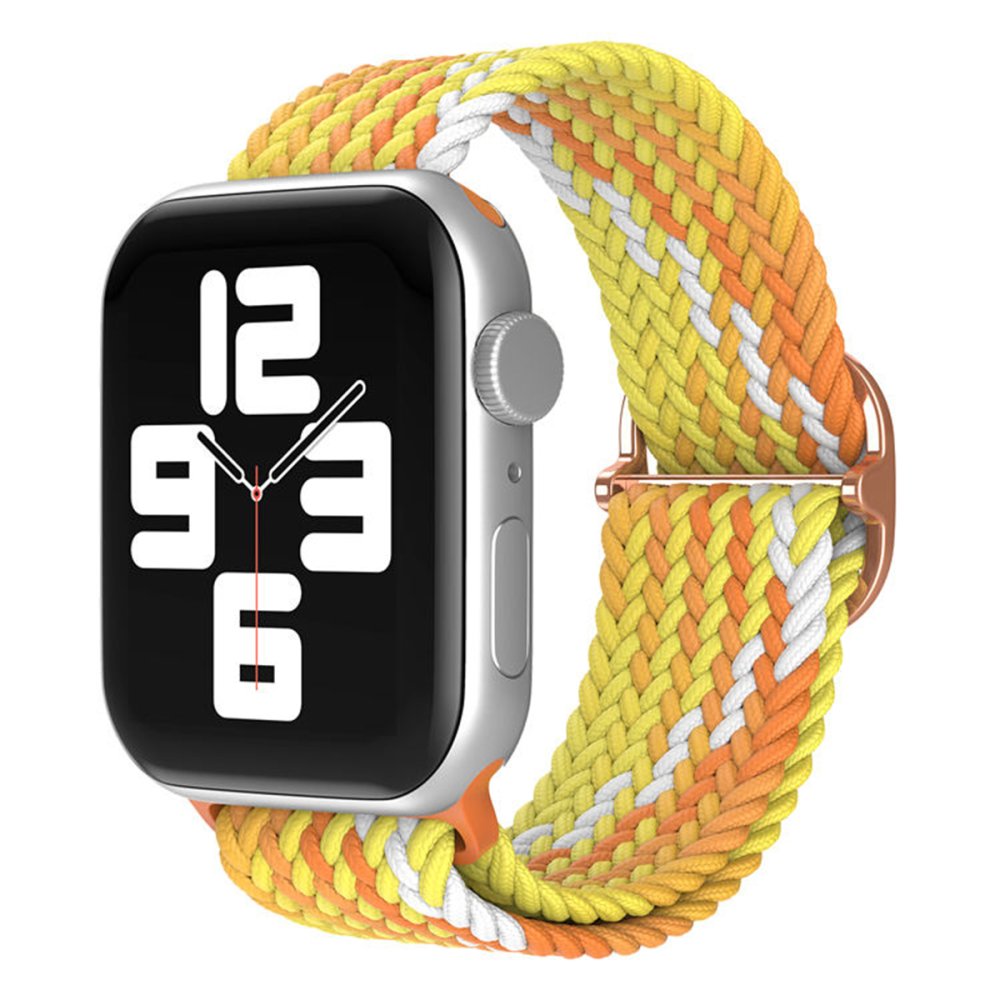  Apple Watch 42mm Star Kordon - Turuncu-Sarı