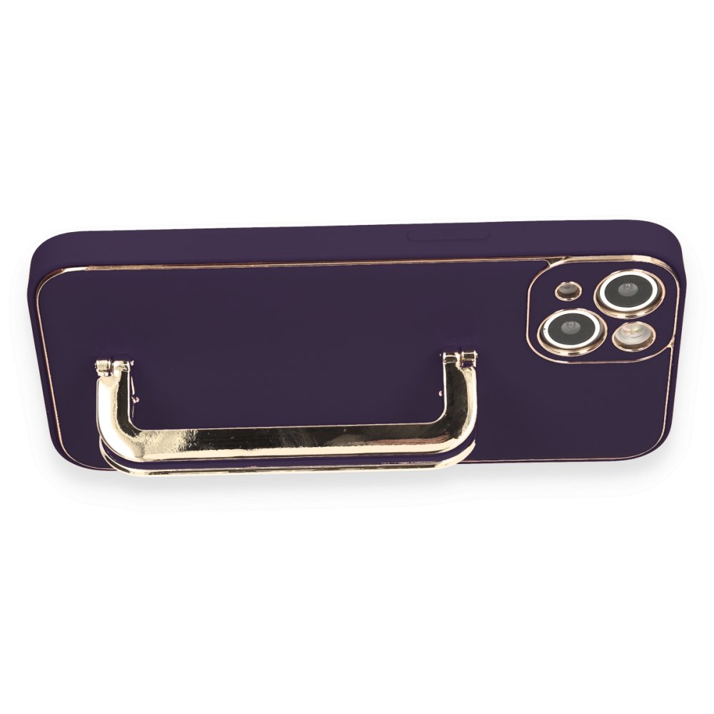 iPhone 14 Kılıf Coco Elit Kapak - Derin Mor iPhone 14 Kılıf Coco Elit Kapak - Derin Mor