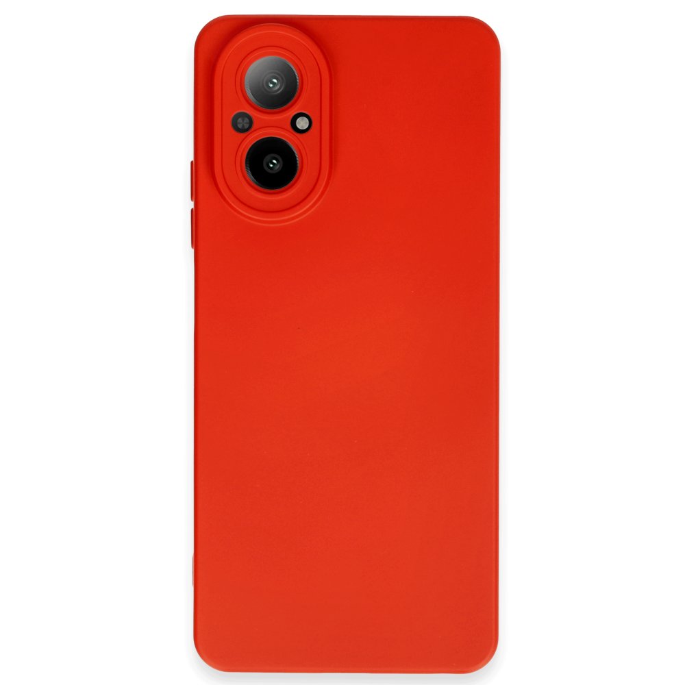 Realme 12 Lite Kılıf Nano içi Kadife Silikon - Kırmızı  Realme 12 Lite Kılıf Nano içi Kadife Silikon - Kırmızı
