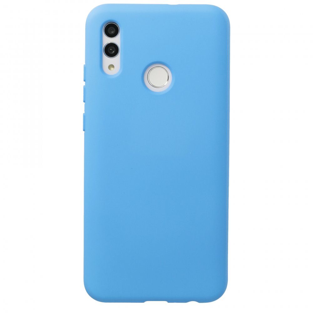 Huawei P Smart 2019 Kılıf Nano içi Kadife Silikon - Mavi  Huawei P Smart 2019 Kılıf Nano içi Kadife Silikon - Mavi
