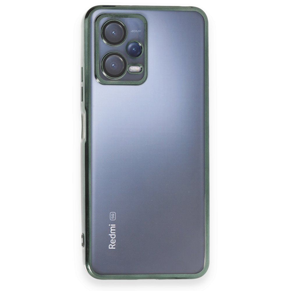 Redmi Note 12 5G Kılıf Razer Lensli Silikon - Yeşil
