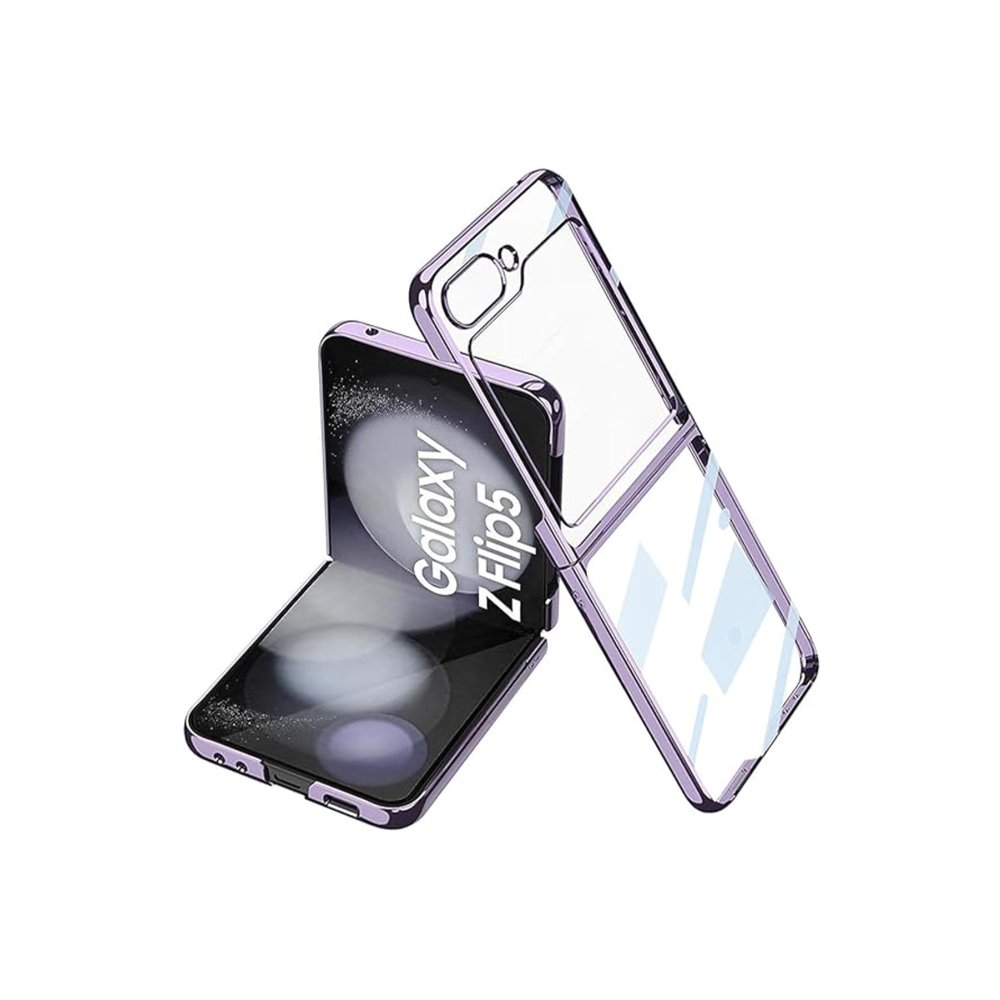  Samsung Galaxy Z Flip 5 Kılıf Fold Element Kapak - Mor