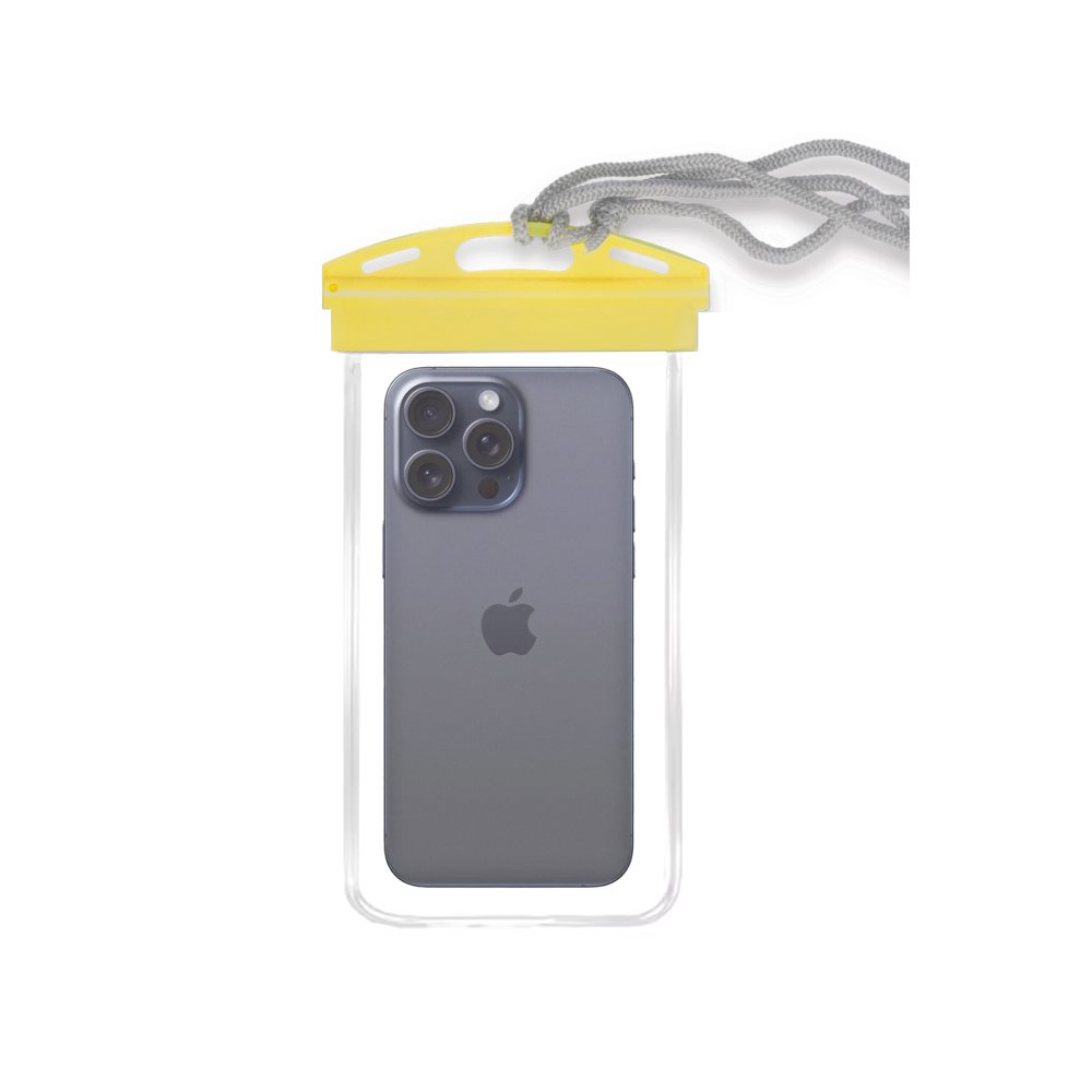  Waterproof Universal Su Geçirmez Kılıf - Sarı
