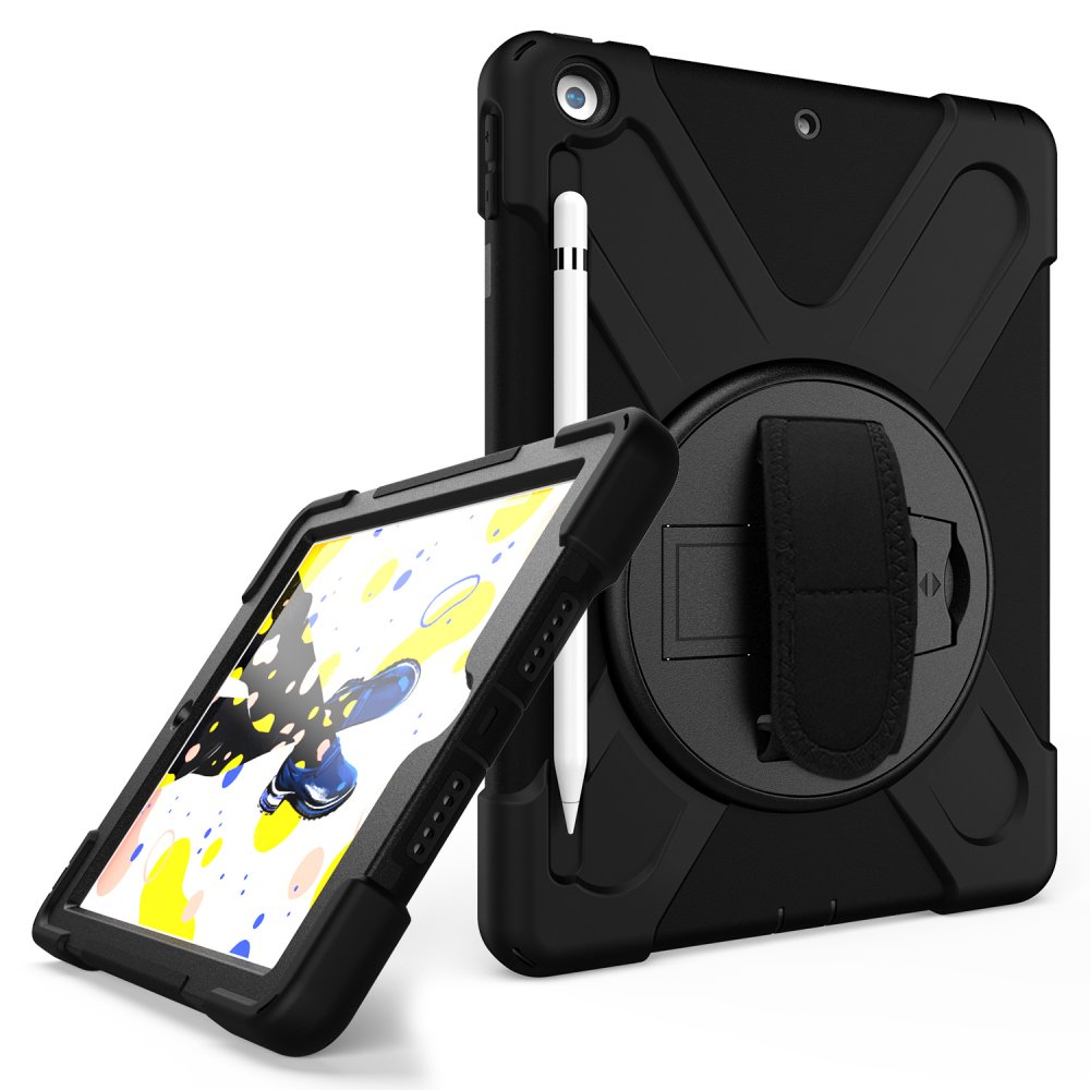 iPad 9.7 (2018) Kılıf Amazing Tablet Kapak - Siyah iPad 9.7 (2018) Kılıf Amazing Tablet Kapak - Siyah