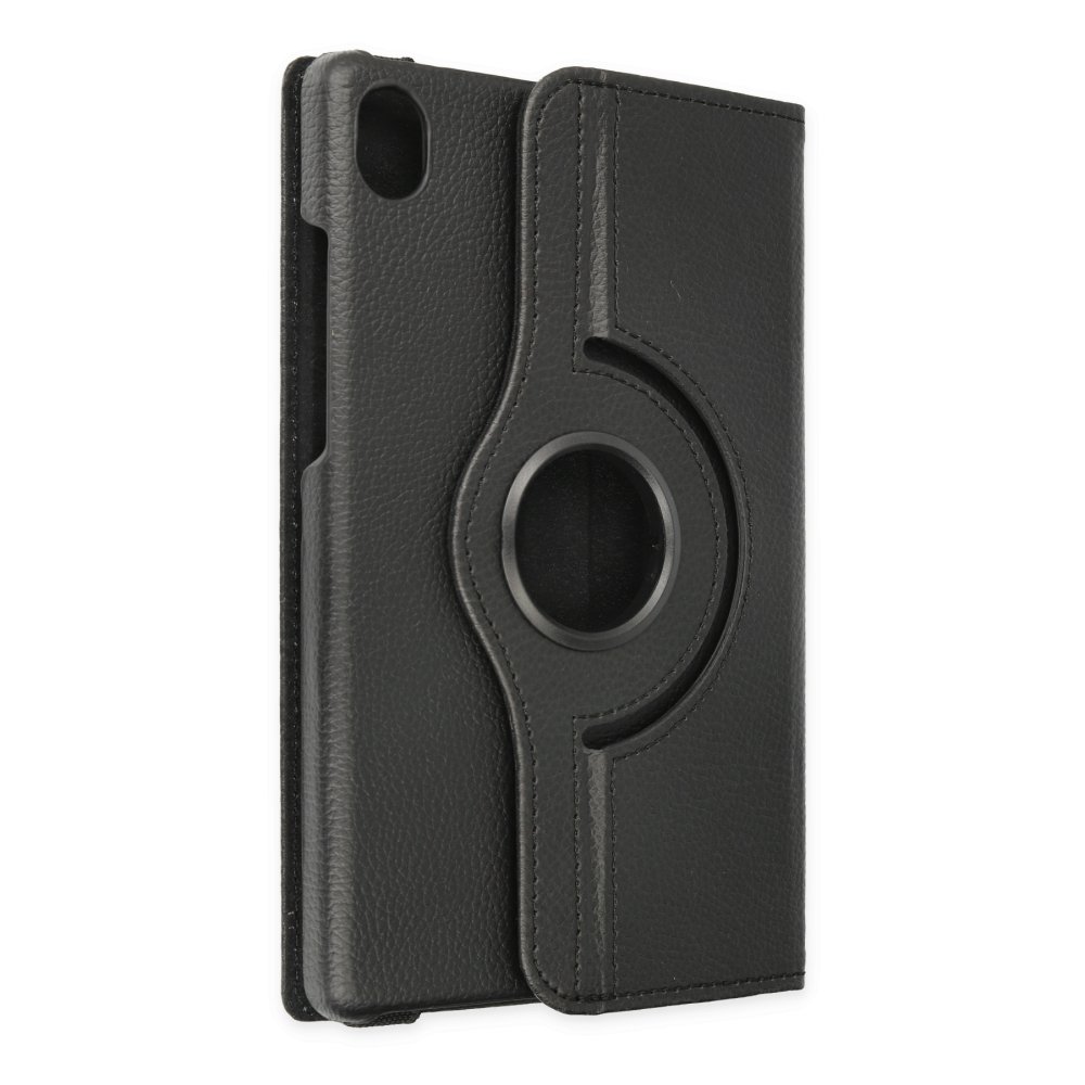  Lenovo Tab M8 Kılıf 360 Tablet Deri Kılıf - Siyah