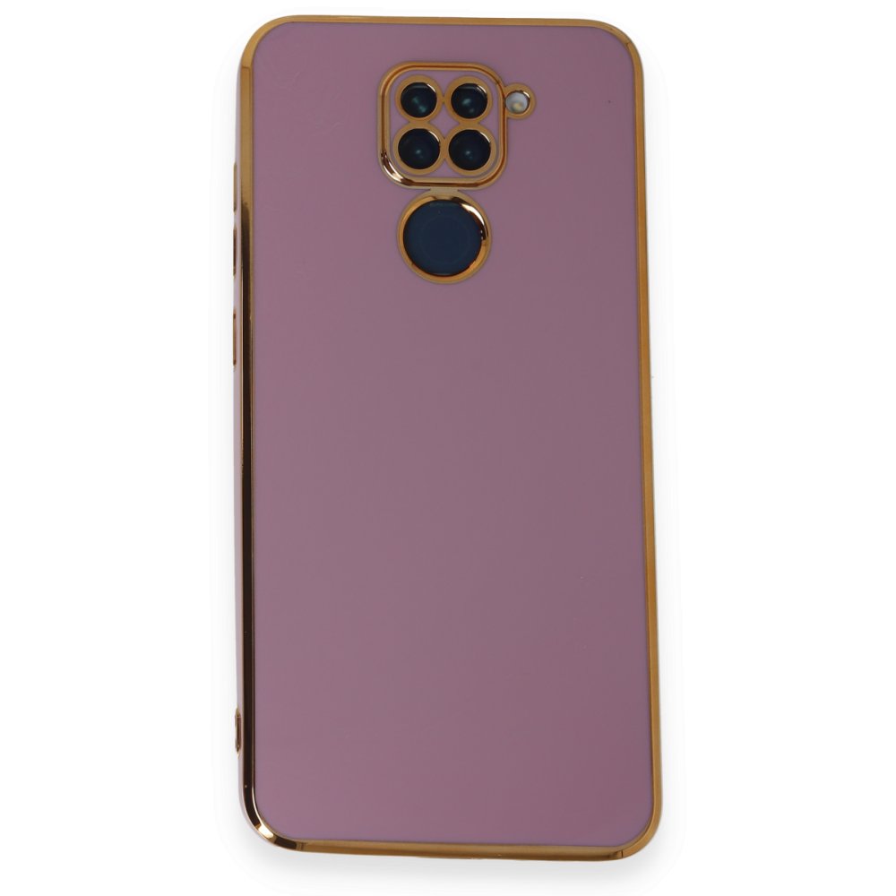 Redmi Note 9 Kılıf Volet Silikon - Mor