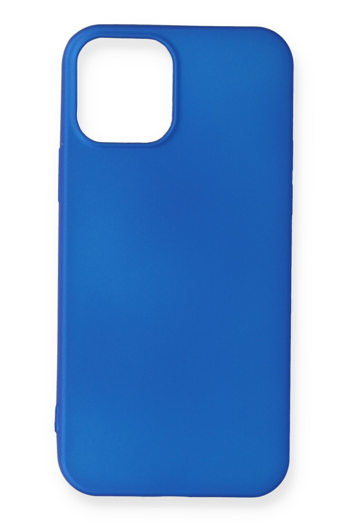  iPhone 12 Pro Kılıf First Silikon - Mavi