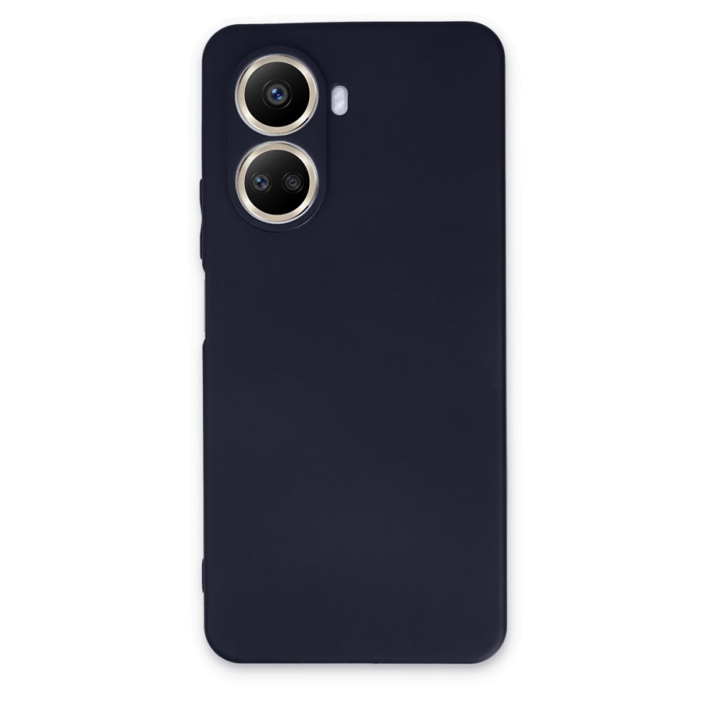  Huawei Nova 10 SE Kılıf First Silikon - Lacivert