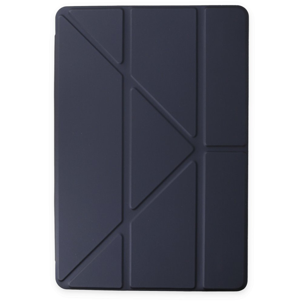 iPad Pro 11 (2020) Kılıf Kalemlikli Hugo Tablet Kılıfı - Lacivert iPad Pro 11 (2020) Kılıf Kalemlikli Hugo Tablet Kılıfı - Lacivert