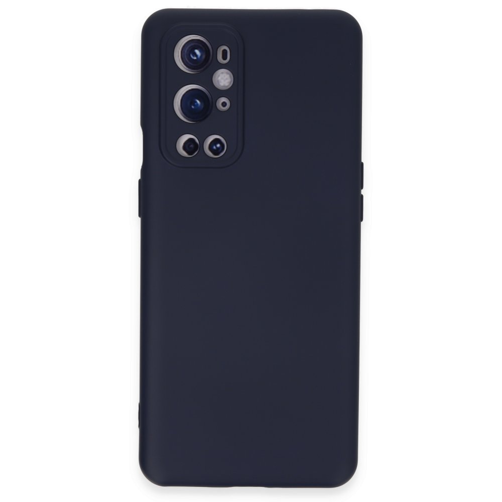 One Plus 9 Pro Kılıf Nano içi Kadife Silikon - Lacivert One Plus 9 Pro Kılıf Nano içi Kadife Silikon - Lacivert