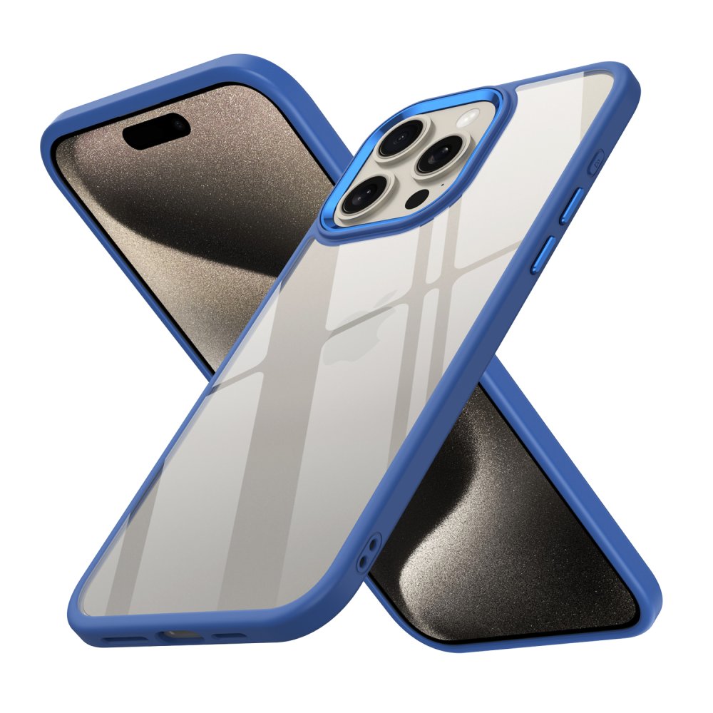  iPhone 15 Pro Max Kılıf Power Silikon - Lacivert
