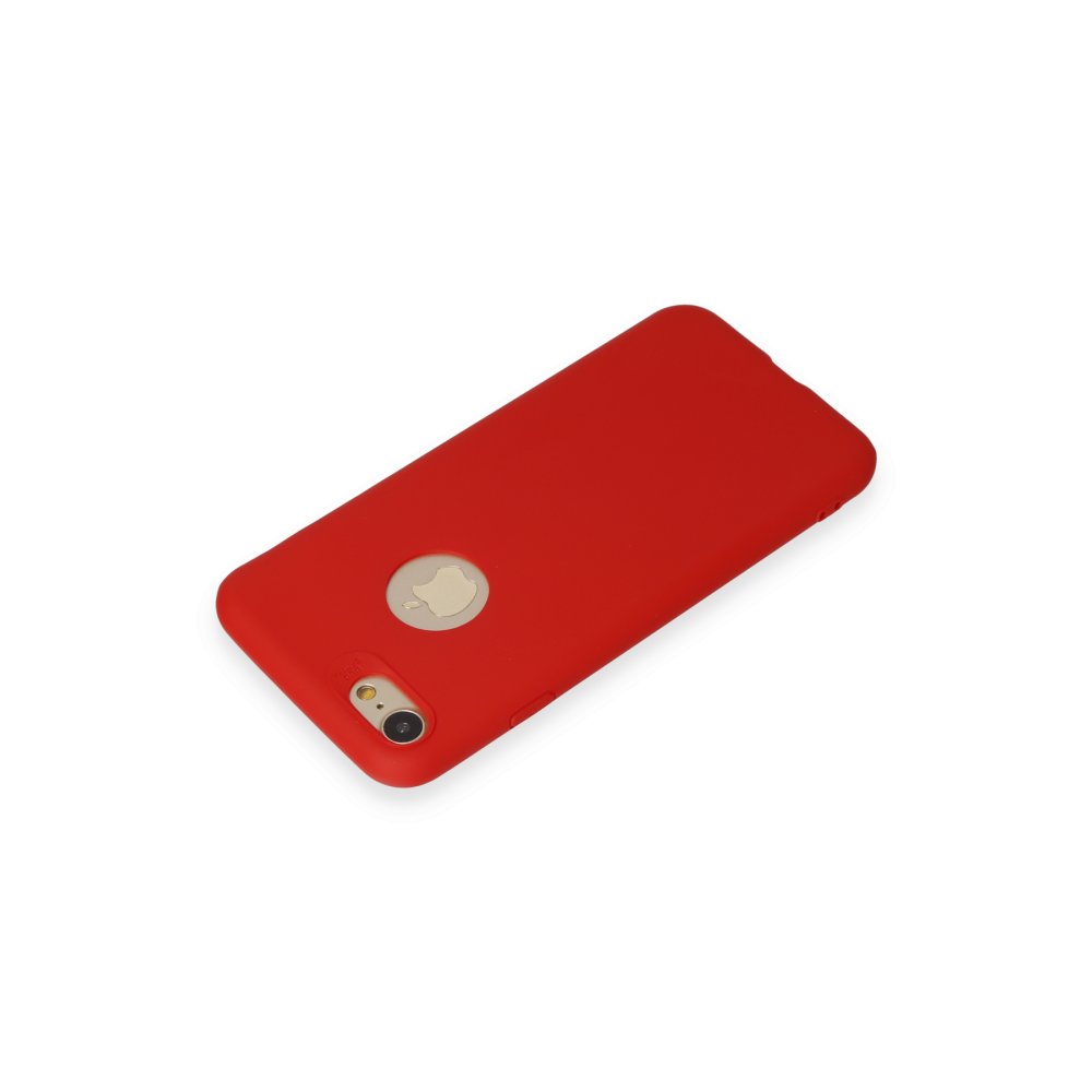 iPhone 7 Kılıf First Silikon - Kırmızı iPhone 7 Kılıf First Silikon - Kırmızı