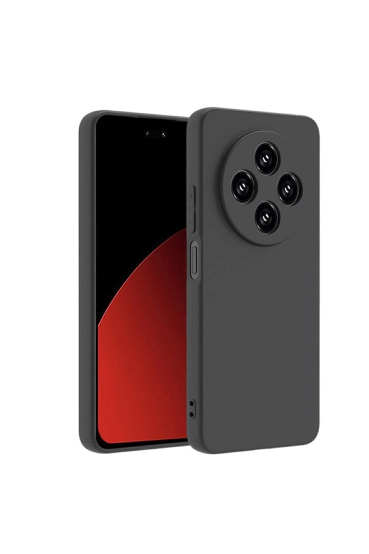 Redmi 14C Kılıf Nano içi Kadife Silikon - Siyah Redmi 14C Kılıf Nano içi Kadife Silikon - Siyah