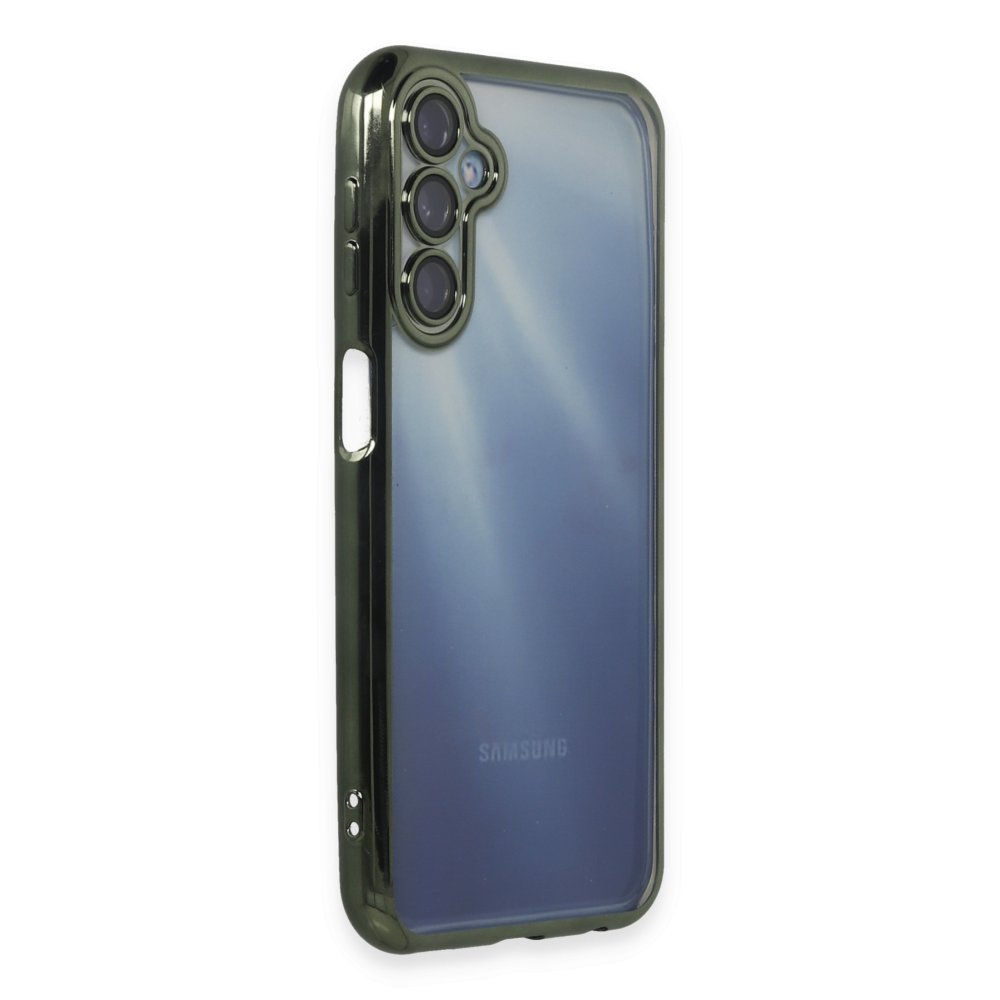 Samsung Galaxy A25 5G Kılıf Razer Lensli Silikon - Yeşil Samsung Galaxy A25 5G Kılıf Razer Lensli Silikon - Yeşil