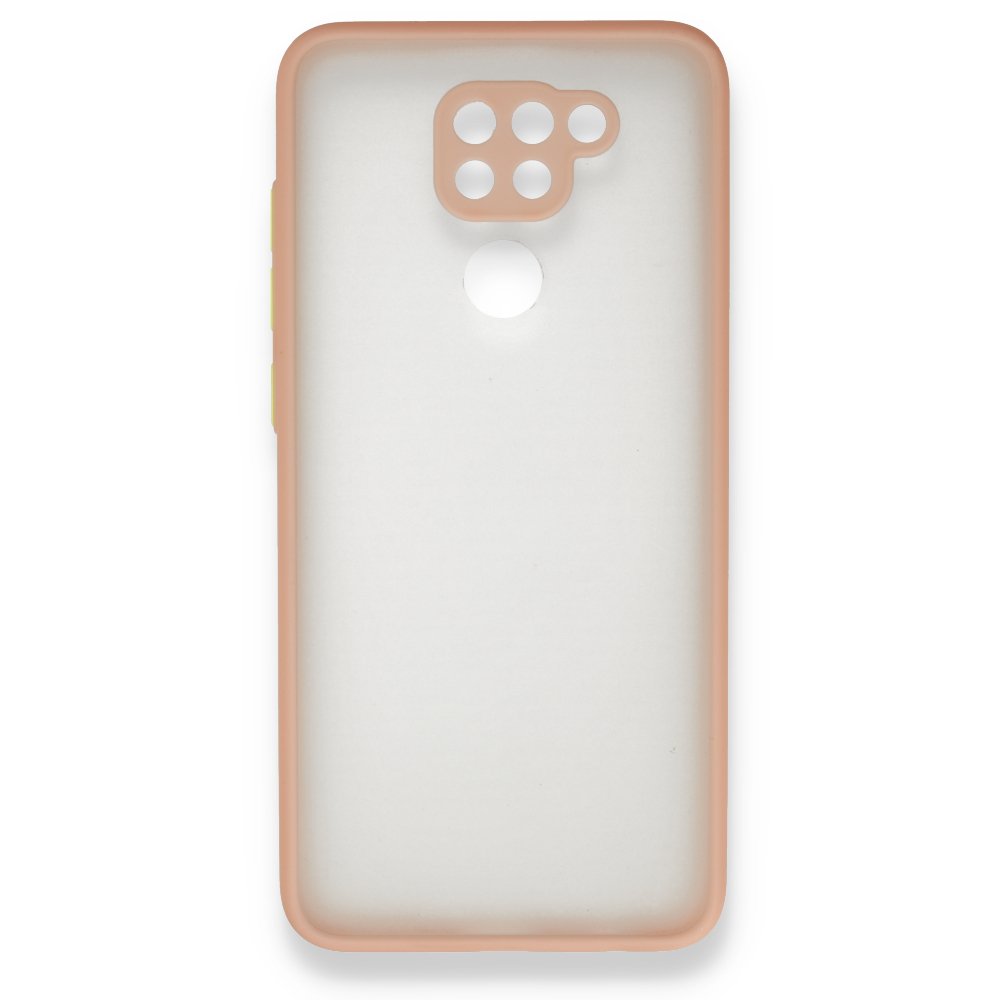 Redmi Note 9 Kılıf Montreal Silikon Kapak - Pembe