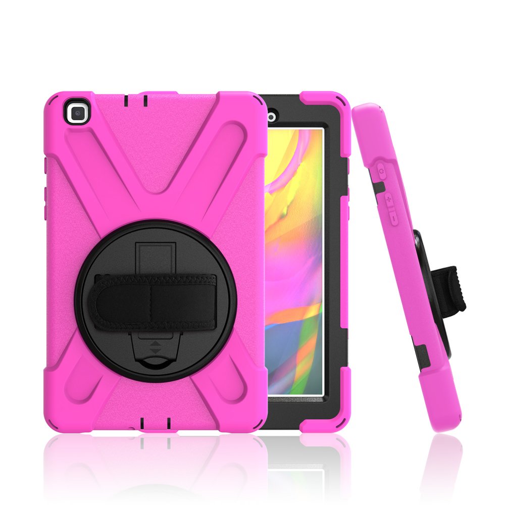  Samsung Galaxy T290 Tab A 8 Kılıf Amazing Tablet Kapak - Pembe