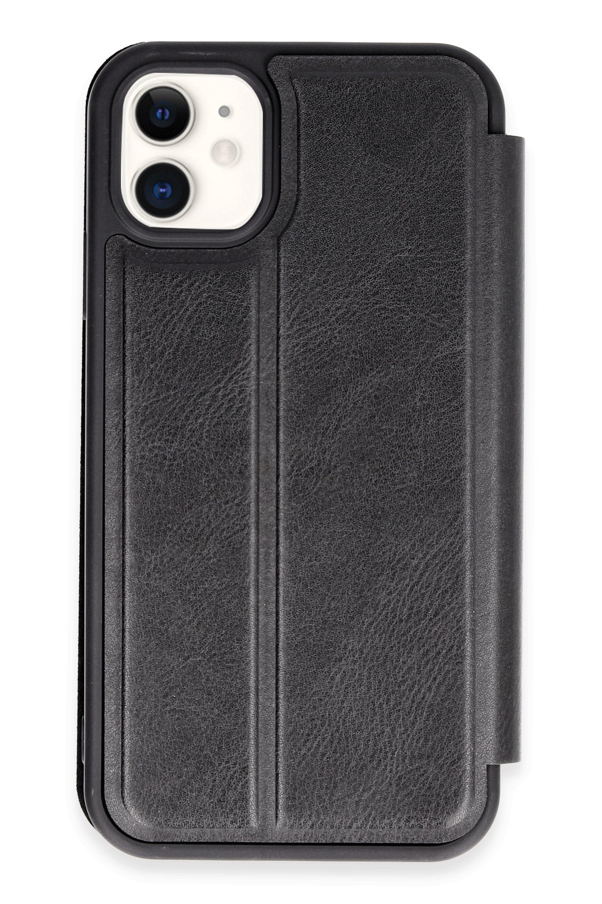  iPhone 11 Kılıf Flip Cover - Siyah