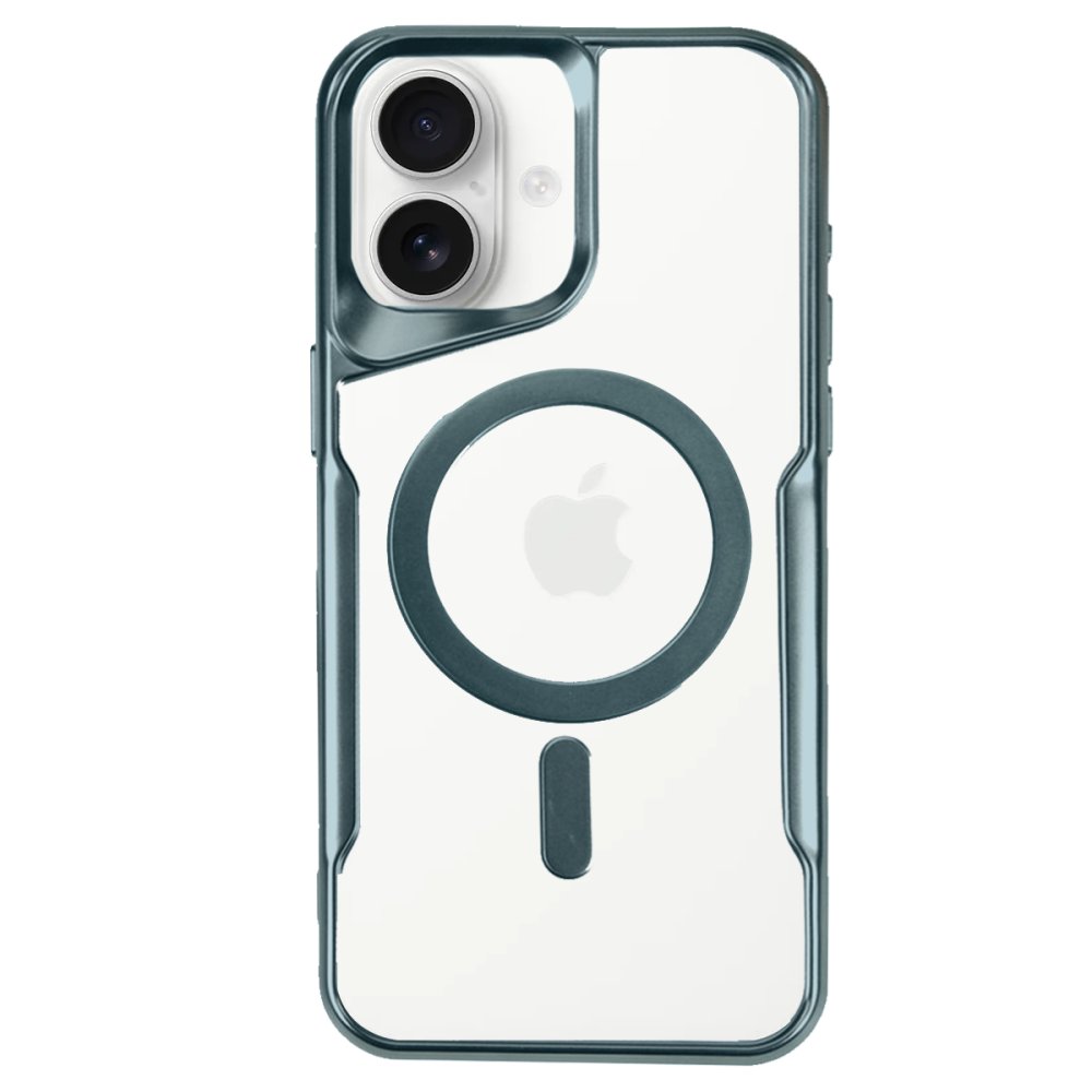 iPhone 16 Plus Kılıf Boyi Magsafe Silikon Kapak - Turkuaz  iPhone 16 Plus Kılıf Boyi Magsafe Silikon Kapak - Turkuaz