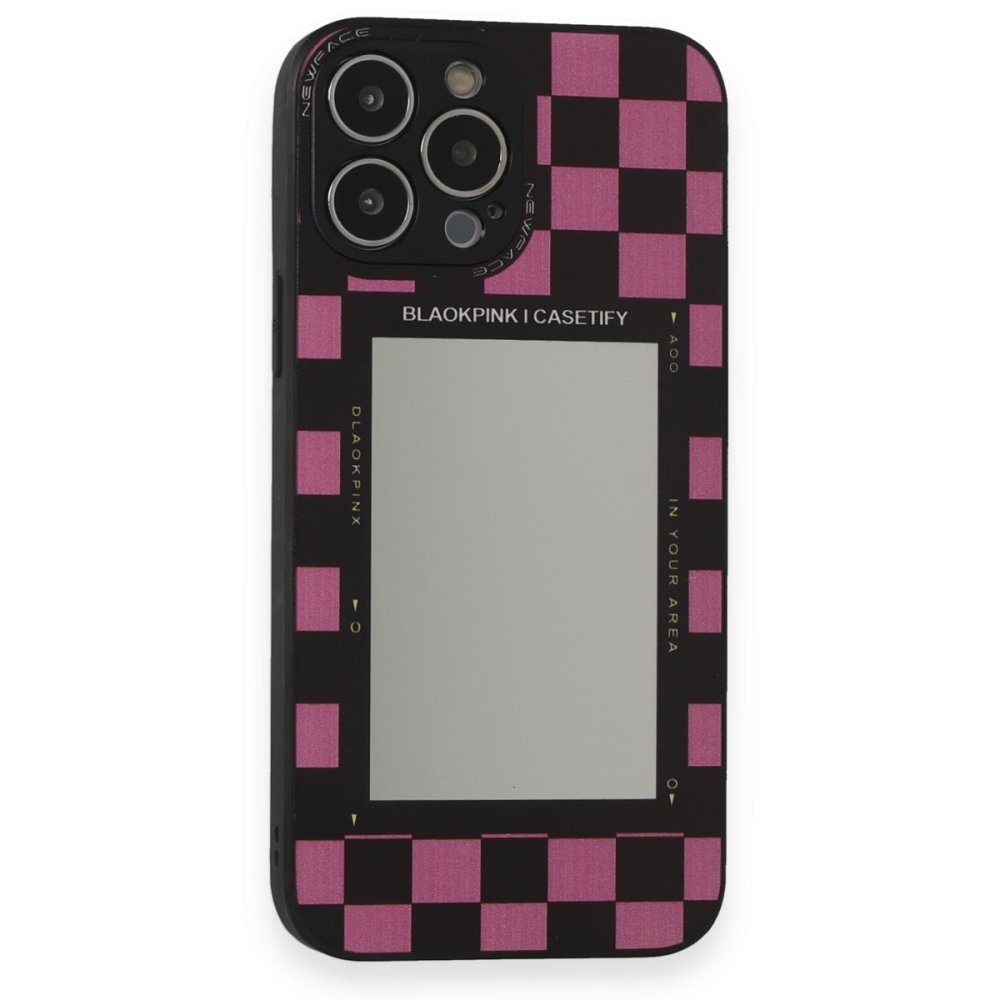 iPhone 13 Pro Max Kılıf Mirror Desenli Kapak - Mirror - 8  iPhone 13 Pro Max Kılıf Mirror Desenli Kapak - Mirror - 8