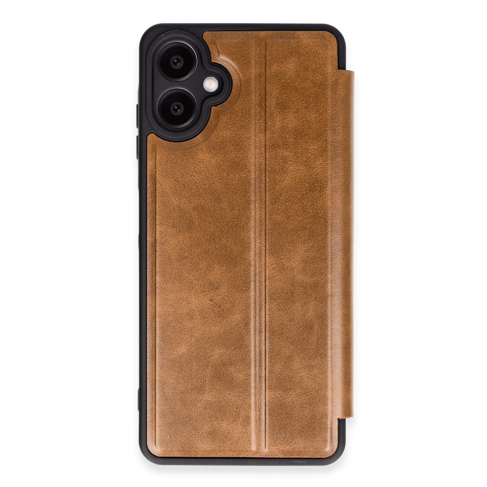  Samsung Galaxy A06 Kılıf Flip Cover - Taba