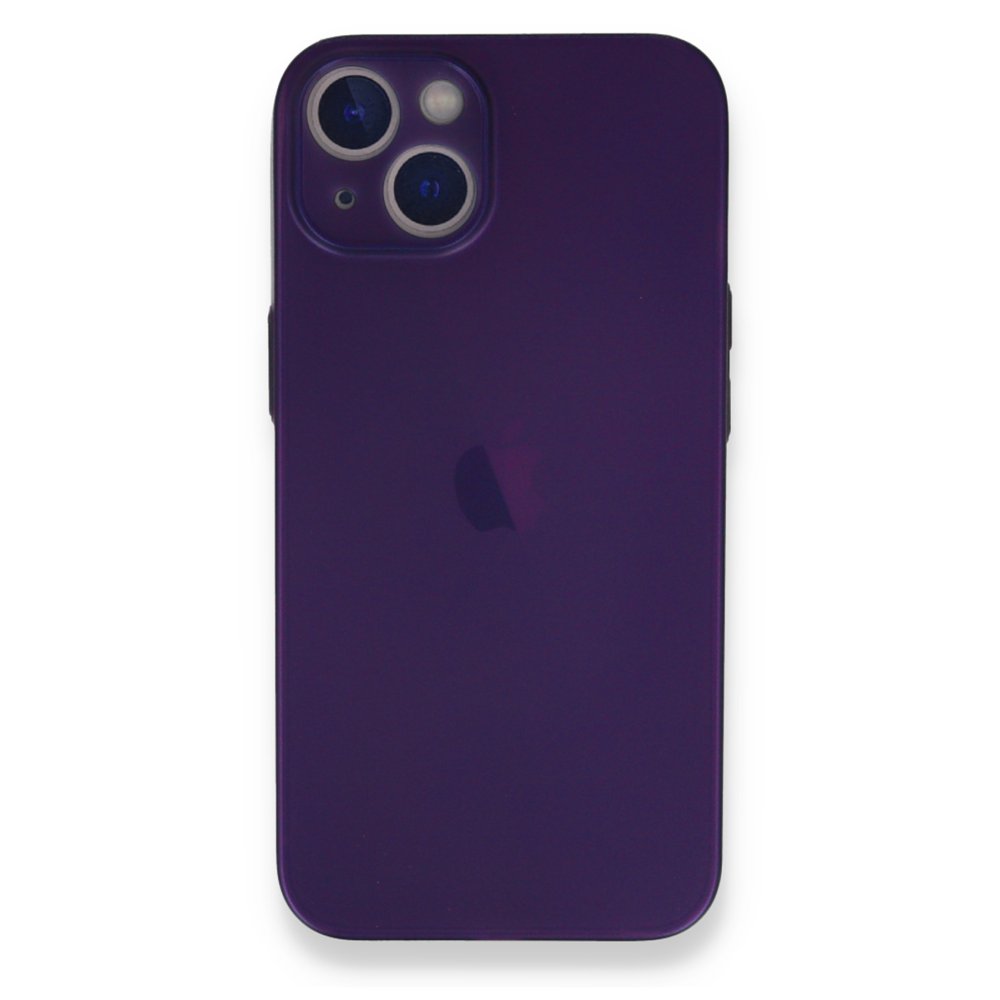 iPhone 14 Plus Kılıf PP Ultra İnce Kapak - Mor