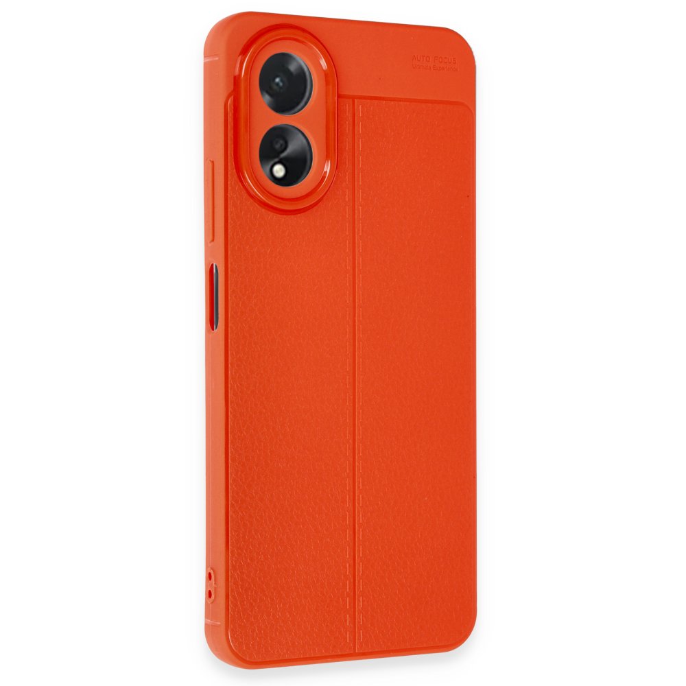 Oppo A38 Kılıf Auto Focus Kapak - Kırmızı Oppo A38 Kılıf Auto Focus Kapak - Kırmızı