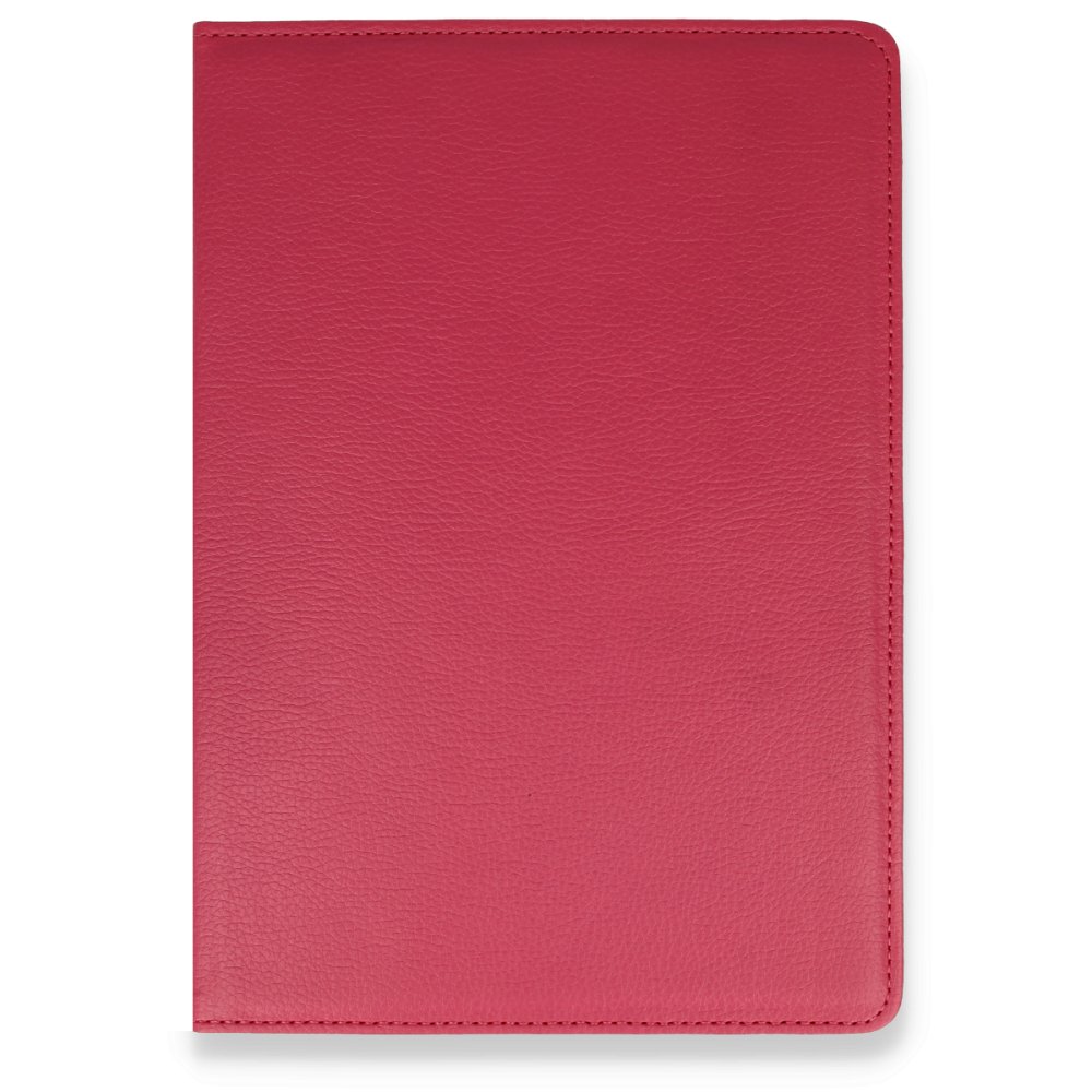  Huawei MediaPad T5 10 Kılıf 360 Tablet Deri Kılıf - Pembe