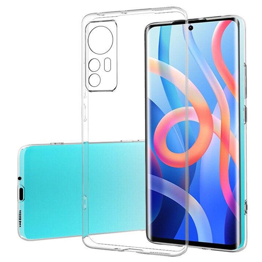  Xiaomi Mi 12X Kılıf Lüx Şeffaf Silikon