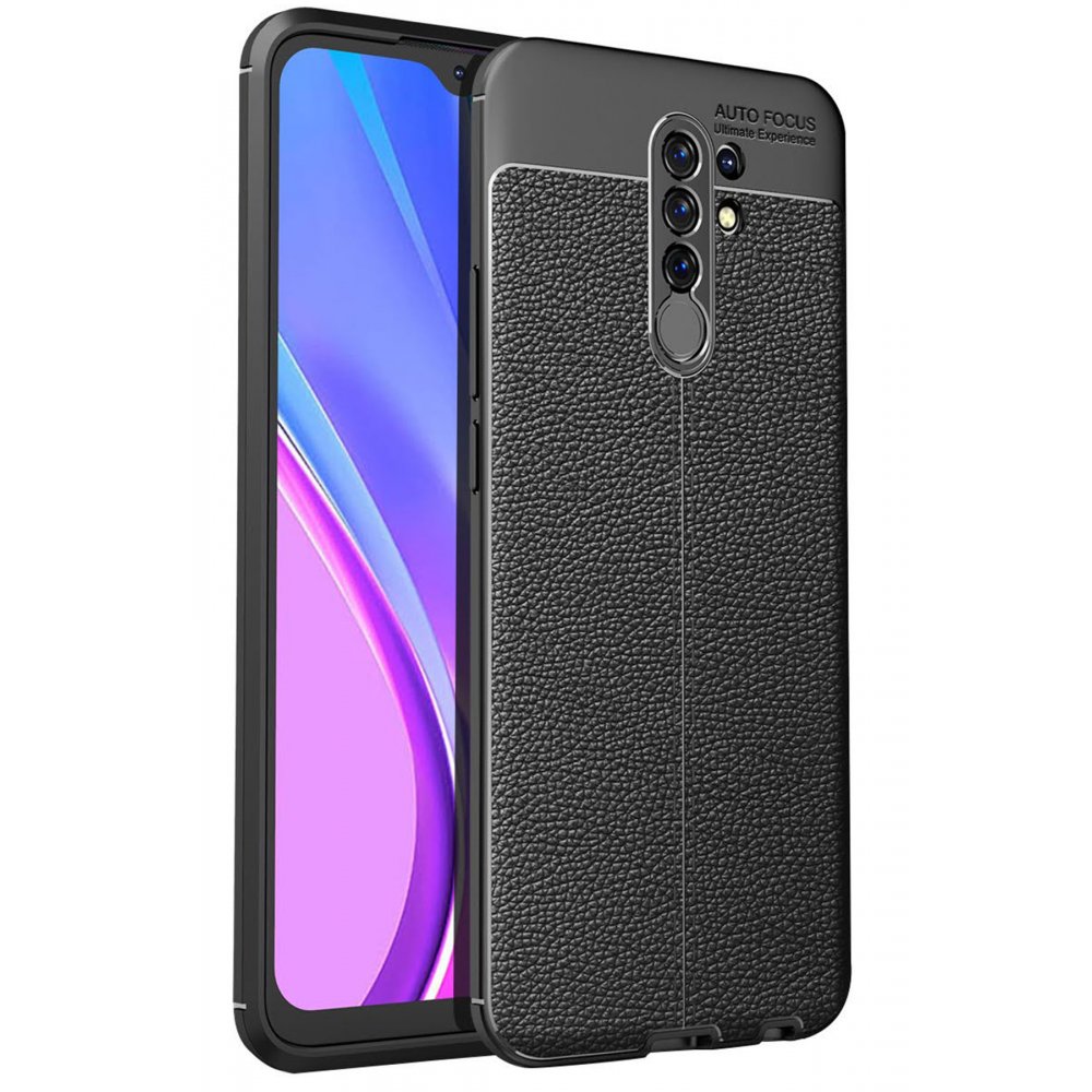 Redmi 9 Kılıf Auto Focus Kapak - Siyah Redmi 9 Kılıf Auto Focus Kapak - Siyah