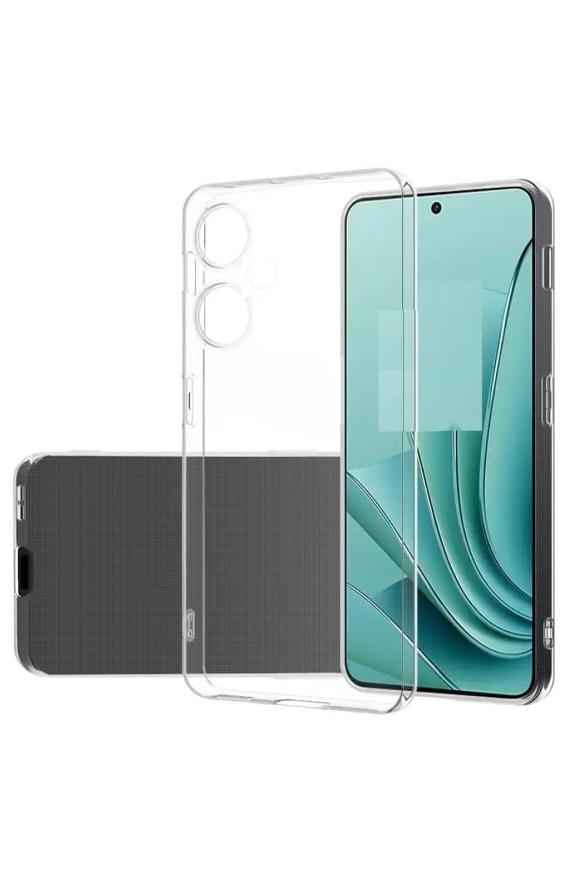  Vivo Y27 Kılıf Lüx Şeffaf Silikon