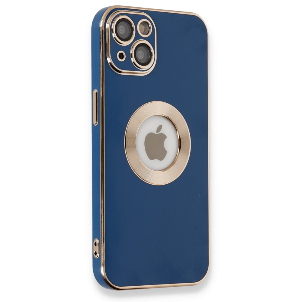  iPhone 14 Plus Kılıf Store Silikon - Mavi