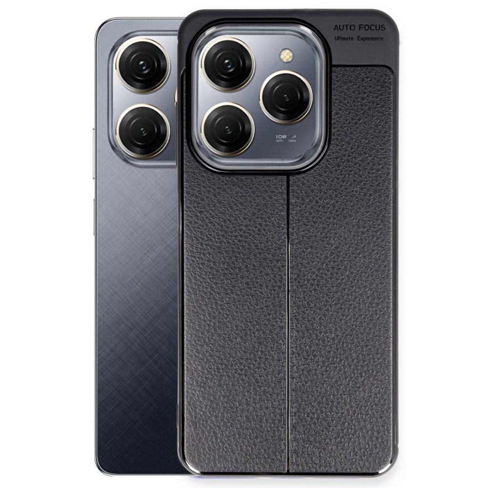 Tecno Spark 20 Pro Kılıf Auto Focus Kapak - Siyah Tecno Spark 20 Pro Kılıf Auto Focus Kapak - Siyah