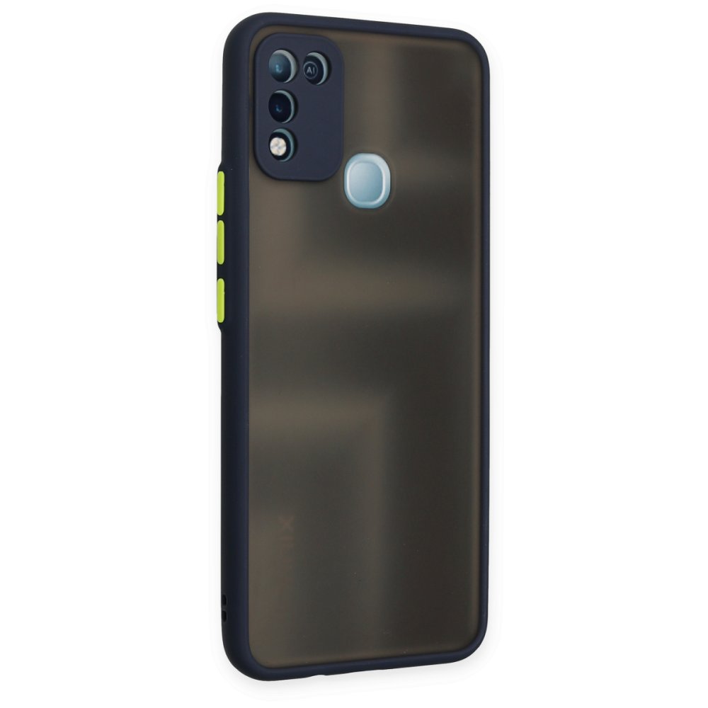 İnfinix Hot 10 Play Kılıf Montreal Silikon Kapak - Lacivert İnfinix Hot 10 Play Kılıf Montreal Silikon Kapak - Lacivert