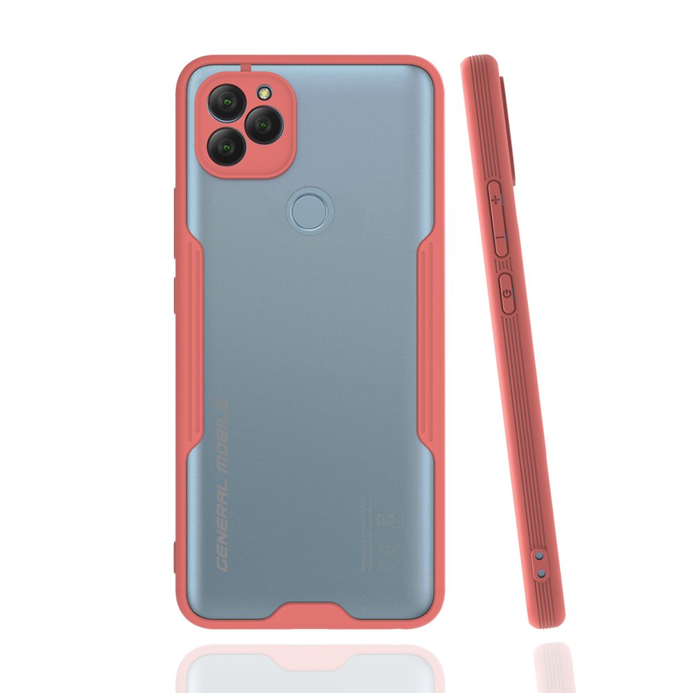  General Mobile GM 22 Kılıf Platin Silikon - Pembe
