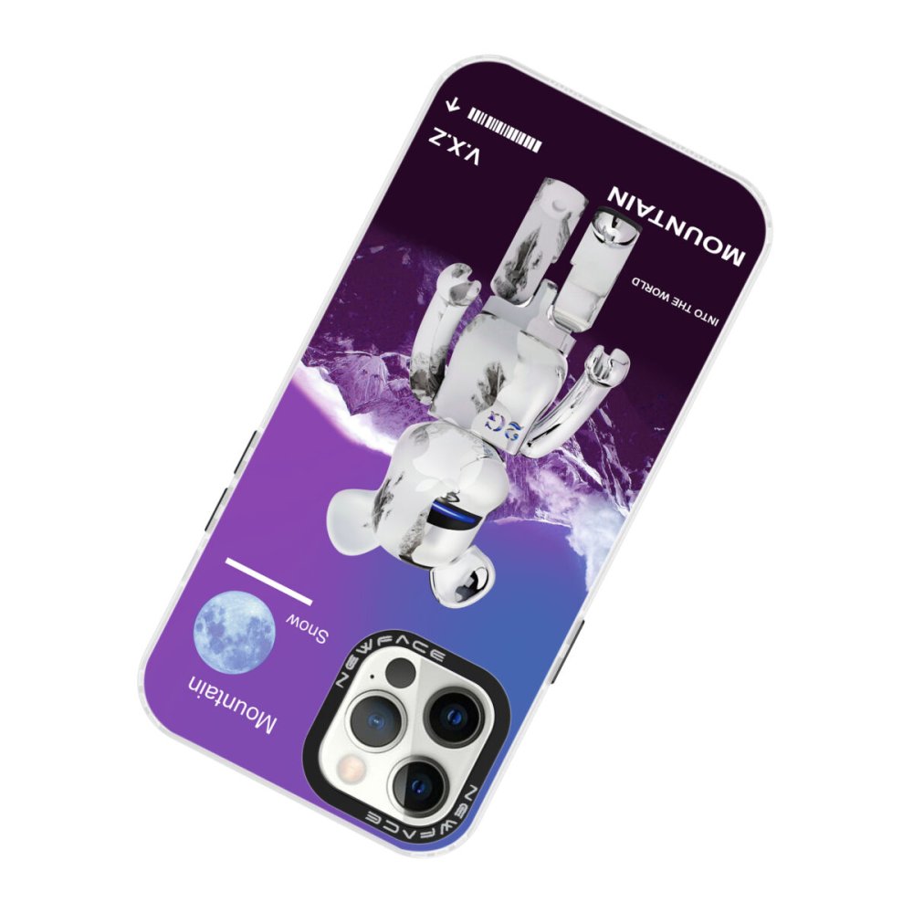  iPhone 12 Pro Max Kılıf Estoril Desenli Kapak - Estoril - 8