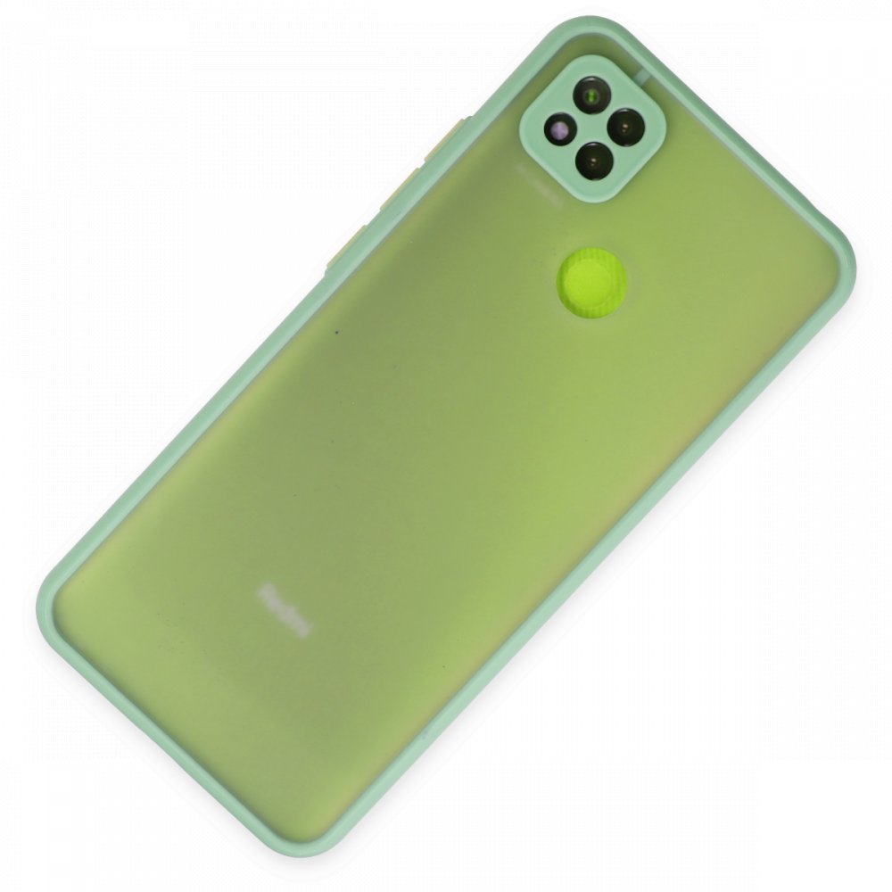 Redmi 9C Kılıf Montreal Silikon Kapak - Turkuaz