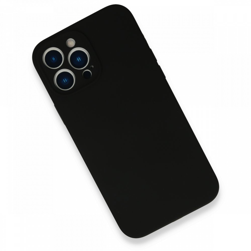  iPhone 13 Pro Kılıf Lansman Legant Silikon - Siyah