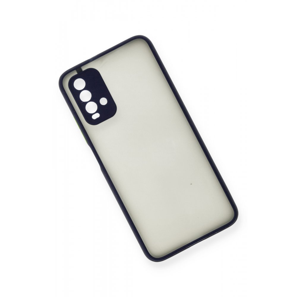 Redmi 9T Kılıf Montreal Silikon Kapak - Lacivert