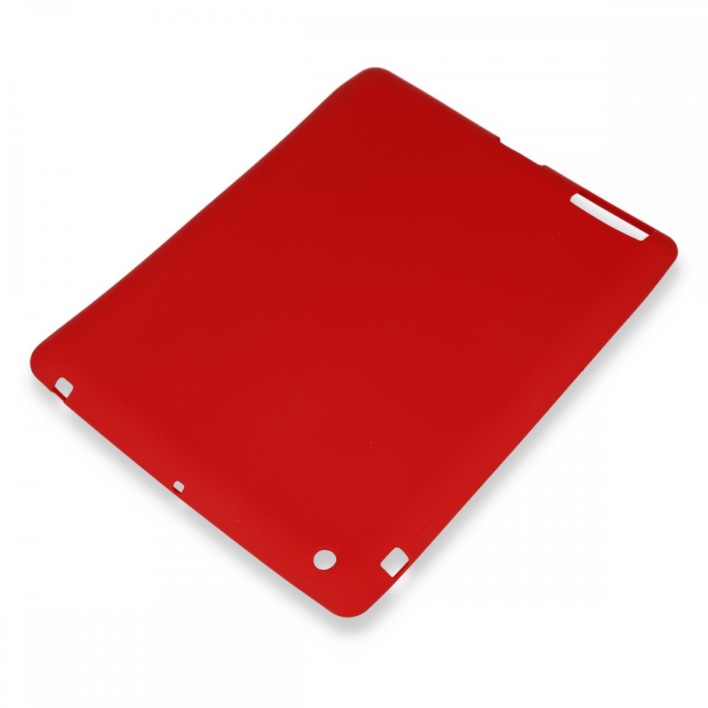 iPad 4 9.7 Kılıf Evo Tablet Silikon - Kırmızı iPad 4 9.7 Kılıf Evo Tablet Silikon - Kırmızı