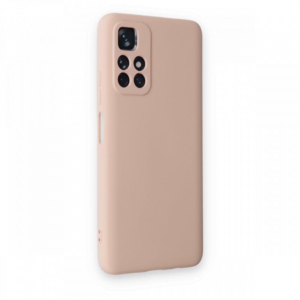  Xiaomi Poco M4 Pro 5G Kılıf Nano içi Kadife Silikon - Pudra