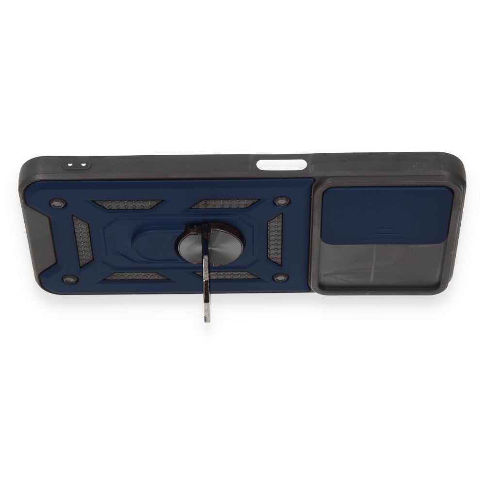 Realme C35 Kılıf Pars Lens Yüzüklü Silikon - Lacivert  Realme C35 Kılıf Pars Lens Yüzüklü Silikon - Lacivert