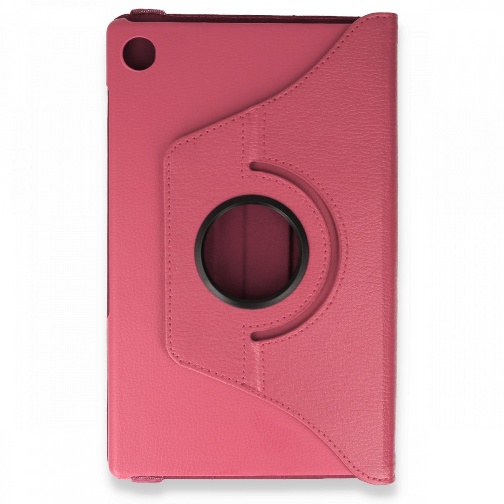  Lenovo M10 HD X306F Kılıf 360 Tablet Deri Kılıf - Pembe