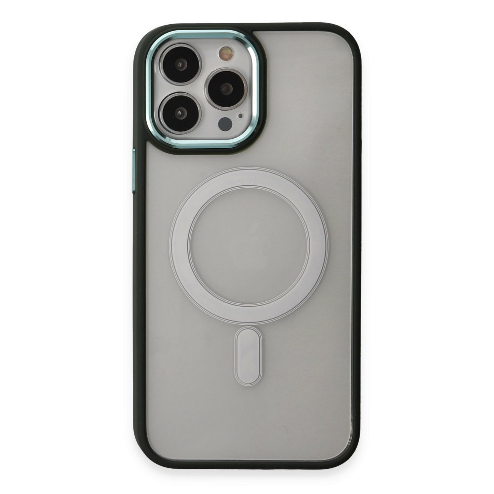  iPhone 15 Pro Max Kılıf Room Magneticsafe Silikon - Köknar Yeşili