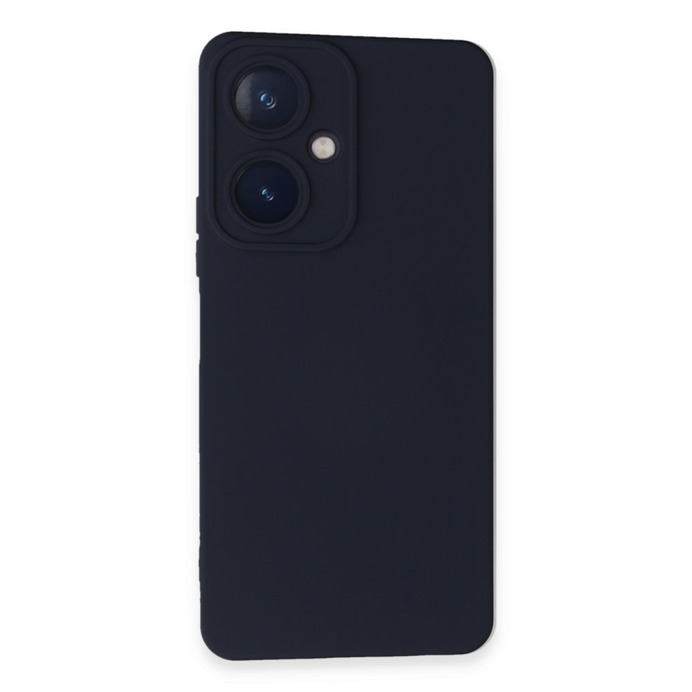  Vivo Y27 Kılıf Nano içi Kadife Silikon - Lacivert