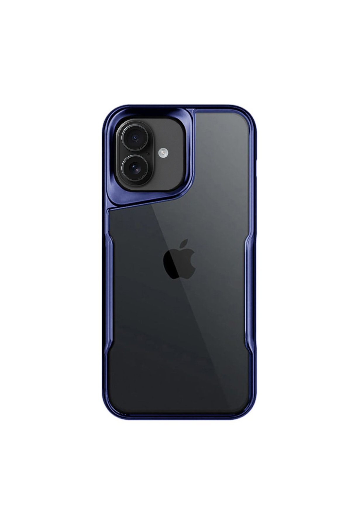  iPhone 16 Kılıf Boyi Silikon Kapak - Lacivert