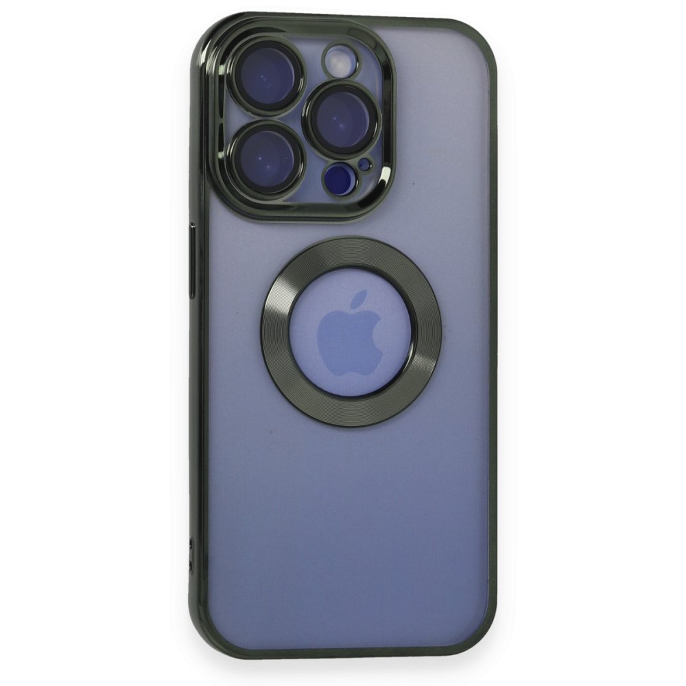  iPhone 15 Pro Max Kılıf Slot Silikon - Köknar Yeşili