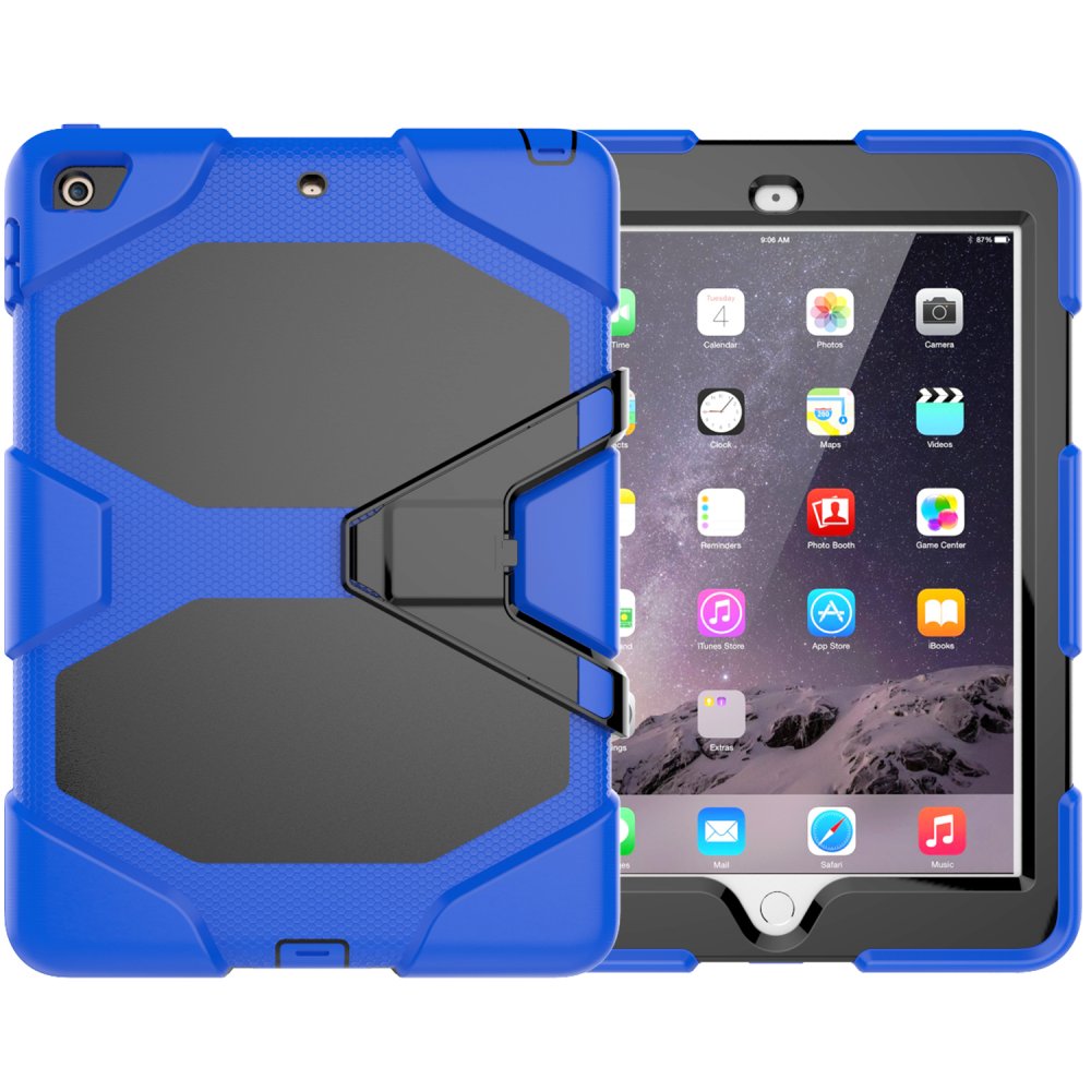  iPad 9.7 (2018) Kılıf Griffin Tablet Kapak - Mavi