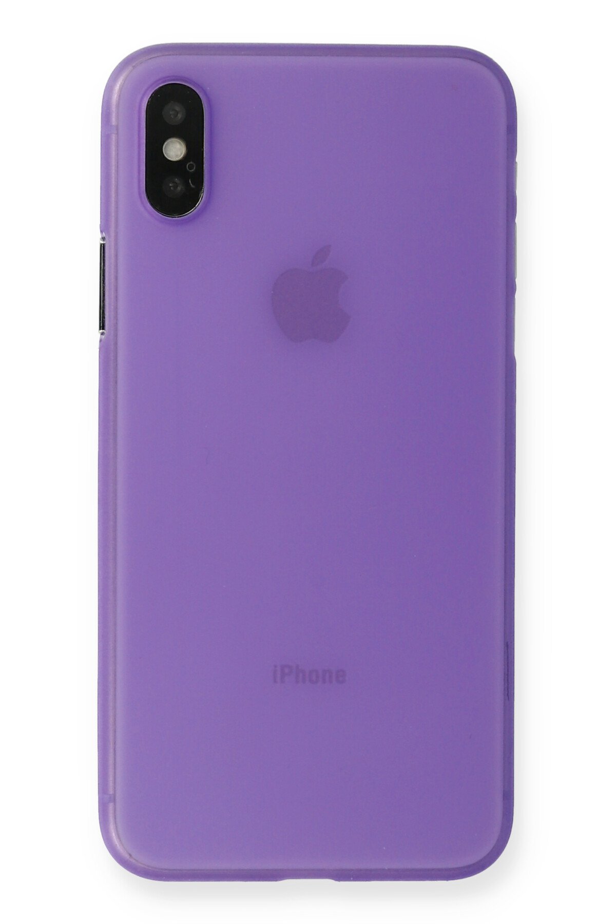 iPhone XS Max Kılıf PP Ultra İnce Kapak - Mor iPhone XS Max Kılıf PP Ultra İnce Kapak - Mor