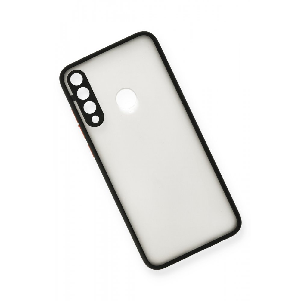 Huawei Y6P Kılıf Montreal Silikon Kapak - Siyah  Huawei Y6P Kılıf Montreal Silikon Kapak - Siyah